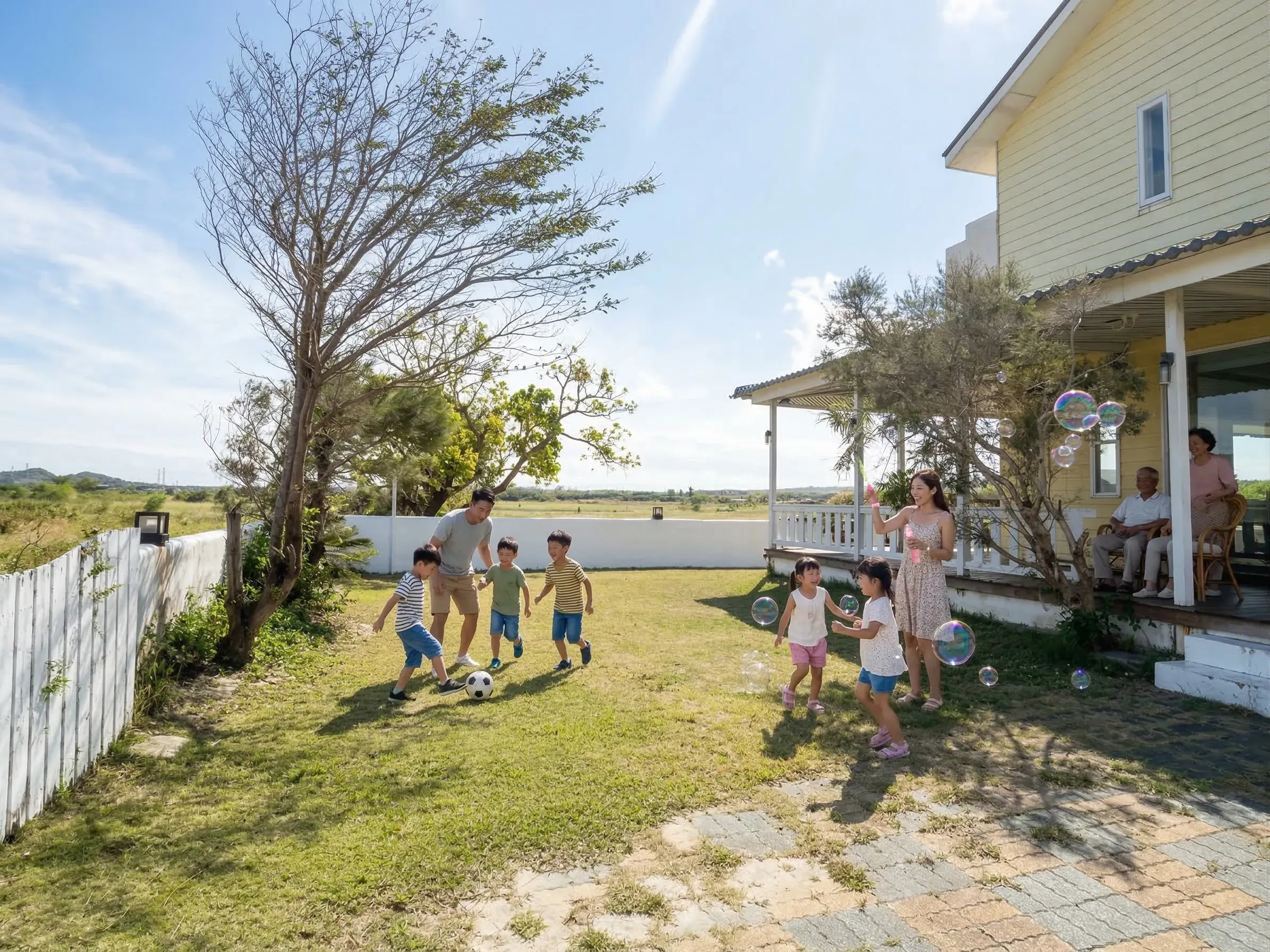 私人大草皮安全奔跑